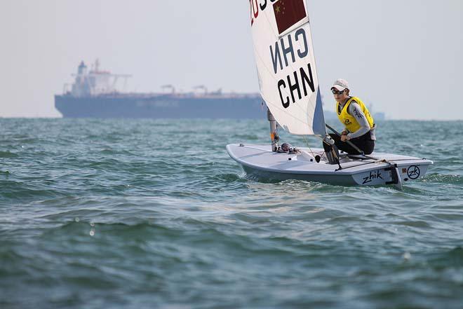 Dongshuang Zhang (CHN) Laser Radial © ISAF 